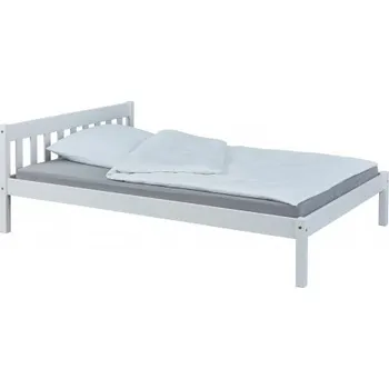 Postel Postel z masivu 140x200cm Dorothy - bílá