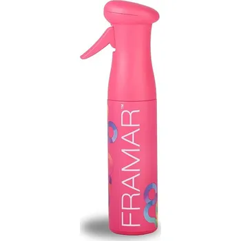 Framar Mist Assist Spray Bottle Pink 250 ml