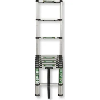 Žebřík Žebřík vysouvací - teleskopický 11 stupňů, 9,0 kg, 3200 mm 1 - S-40614