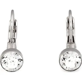 Náušnice Náušnice se Swarovski Elements - 1 (001) crystal