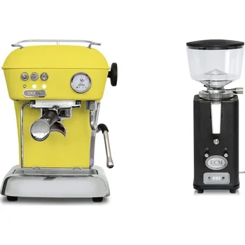 Kávovar Ascaso Dream ONE, Sun Yellow + ECM S-Automatik 64, anthracite