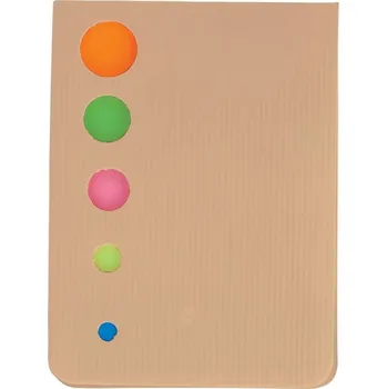 Samolepící bloček Minok samolepící lístky Tampontisk (max. 4 barvy, 60 x 30mm) 1 barva 5 Zadní strana