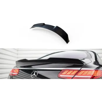 Tuning Prodloužení spoileru 3D Mercedes-Benz S Coupe AMG-Line C217 Facelift černý lesklý plast