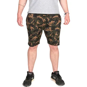 Rybářské oblečení Fox kraťasy Camo LW Jogger Shorts vel. XL