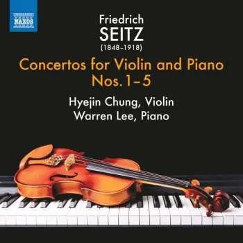 Zahraniční hudba CD Hyejin Chung: Concertos for Violin and Piano Nos. 1-5 2017