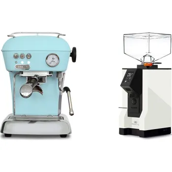 Kávovar Ascaso Dream ONE, Kid Blue + Eureka Mignon Perfetto, BL white
