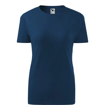 MALFINI Základní bavlněné dámské tričko Malfini 145 g/m Barva: Půlnoční modrá, Velikost: S