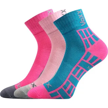 Dětské ponožky 3 kusy v balení VoXX Maik mix vzorů A Velikost: 16-19