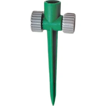 Zavlažovač Xtra tools Hrotový podstavec 2-cestný plastový