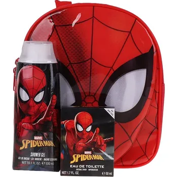Kids World Spiderman Set EdT 50 ml + Shower Gel 300 ml + Backpack