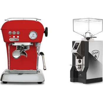 Kávovar Ascaso Dream ONE, Love Red + Eureka Mignon Specialita, NX black