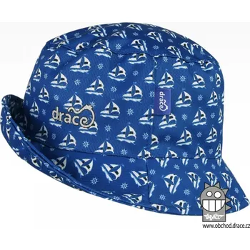 Klobouk Funkční letní klobouk Dráče - Florida 19, modrá, lodě Barva: Modrá, Velikost: 46-48