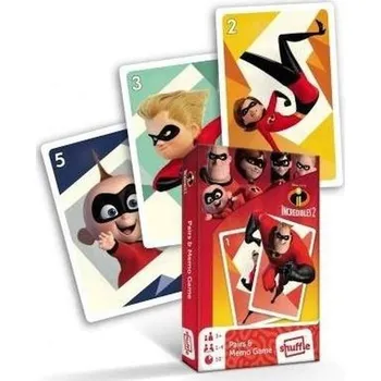 Karetní hra Cartamundi Karty Černý Petr a memo 2v1 0610 -Úžasňákovi