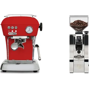 Kávovar Ascaso Dream ONE, Love Red + Eureka Mignon XL, CR chrome