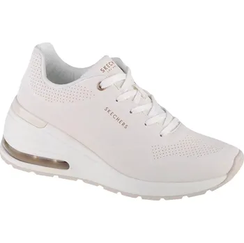 Dámské tenisky Bílé dámské tenisky Skechers Million Air-Elevated Air 155401-WHT Velikost: 39