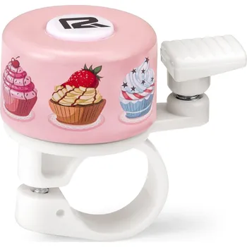 Zvonek na kolo P2R RINGO pink cakes (P2R RINGO pink cakes)