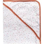 BÉBÉ-JOU Mušelínový ručník s kapucí bambus Fabulous Hearts