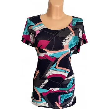 Dámská tunika Halenka ČARAJ, Barva Jako na obrázku, Velikost 40 - na zakázku, Materiál 64%Viskoza 31%Pe5%Pu