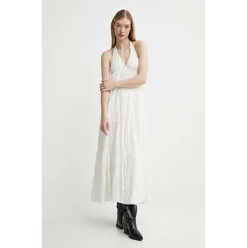 Dámské šaty Šaty Desigual TORONTO 24SWVK46 béžová 01X, vel. M