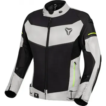 Moto bunda Dámská moto bunda SECA Stream Evo Lady šedá L
