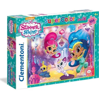 Puzzle Clementoni Puzzle 23705 Shimmer i Shine - 104 dílků MAXI