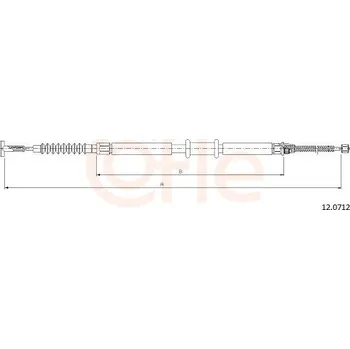 Autodíl Tažné lanko, parkovací brzda COFLE 92.12.0712