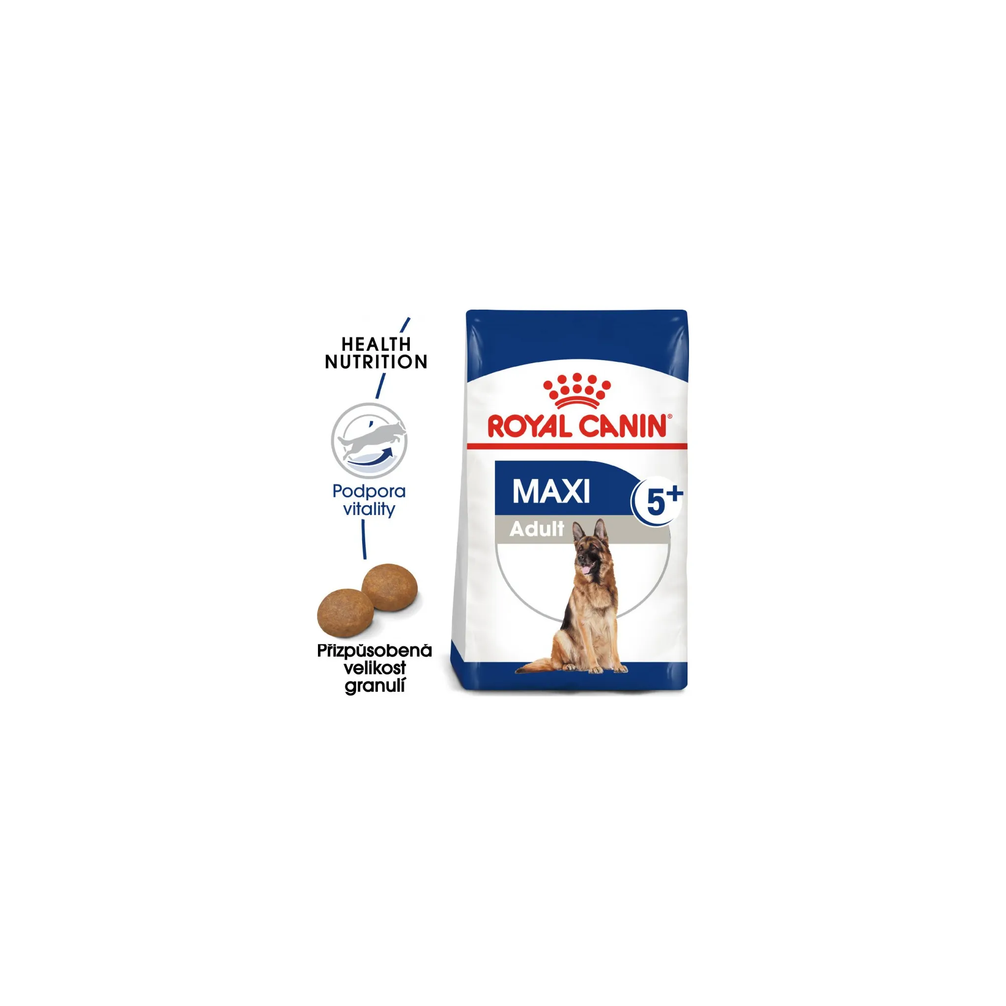 Fotografie 3 - Krmivo pro psa Royal Canin Adult 5+ Maxi Poultry 15 kg