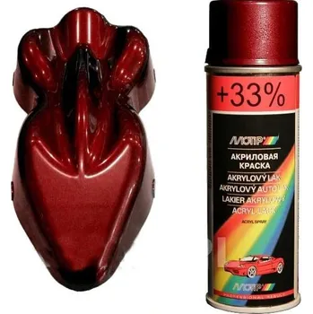 Barva ve spreji MOTIP 170409 Opravný spray pro lak červená 132F CINQUECENTO 200ml (170409)