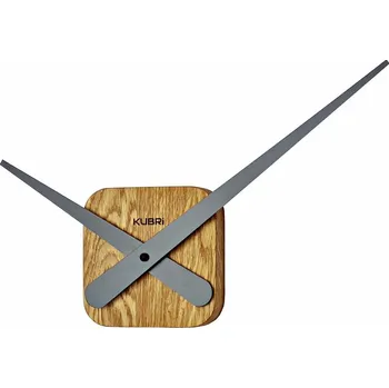 Hodiny Minimalistické dubové hodiny české výroby KUBRi 0031