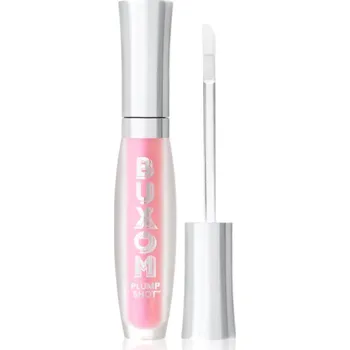 Přípravek na rty Buxom PLUMP SHOT™ COLLAGEN PEPTIDES ADVANCED PLUMPING MULTICHROME LIP SERUM třpytivý lesk na rty se zvětšujícím efektem odstín Spellbound Pink- 4 ml