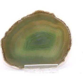 Přírodní kámen Magieprirody.cz Achátový plát velikost 9 cm + stojánek #1926 - Top kvalita