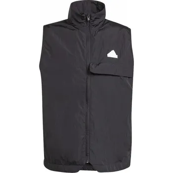 Pánská casual bunda adidas City Escape Utility Vest Mens Black M