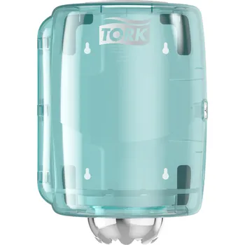 659000 Tork zásobník na role se středovým odvíjením, bílo-tyrkysová, M2