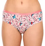 Veselé dámské kalhotky Dedoles Ptáčci v jeřabině (D-W-UN-HB-C-C-919) XXL