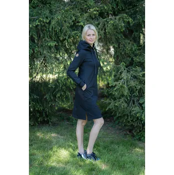 Dámská mikina Kulišárny Mikinošaty s kapsami BLACK VELIKOST: 40