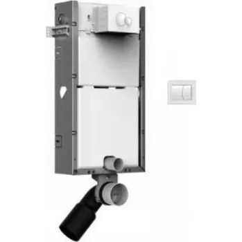 WC sada Jika BASIC WC SYSTEM HANDICAP montážní prvek pro WC 115,5 cm, se splachovací nádržkou, s tlačítkem