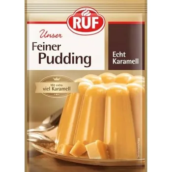 Přisada na vaření a pečení Karamelový puding 3x42g - RUF