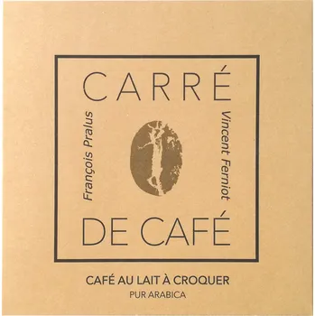 Káva Mléčná minikávoláda - tabulková káva - Francois Pralus Carre de Cafe Lait - 50g