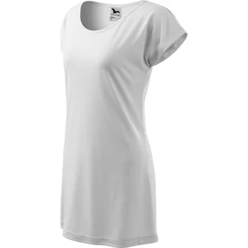 Dámské šaty Malfini Dámské šaty/triko MF 123/00 XS Bílá