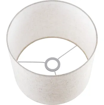 Stínidlo Přírodní lněné stínidlo Roots 30cm rovné