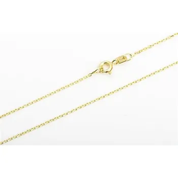 Řetízek Dětský řetízek ze žlutého zlata ankr 36 cm ZLR1131F + DÁREK ZDARMA