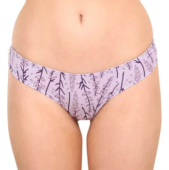 Kalhotky Veselé dámské kalhotky brazilky Dedoles Levandule (D-W-UN-BL-C-C-924) XXL