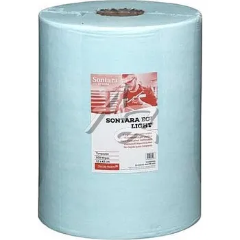 Utěrka utěrka SONTARA EC Light, 320x420mm, 500 útržků, tyrkys, role, netkaná textilie