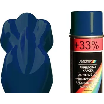 Barva ve spreji MOTIP 814617 Opravný spray pro lak modrá 410W 200ml (814617)