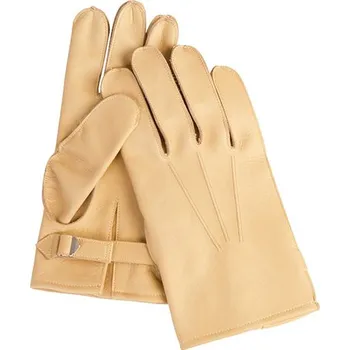 MIL-TEC® Rukavice US PARA kožené ŽLUTÉ repro velikost: M