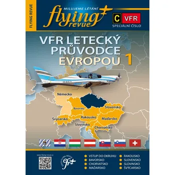 Časopis Flying revue speciál C VFR letecký průvodce Evropou I - předplatné časopisu - Speciál