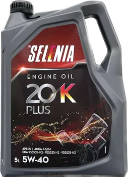 Motorový olej Selenia 20K Plus 5W-40