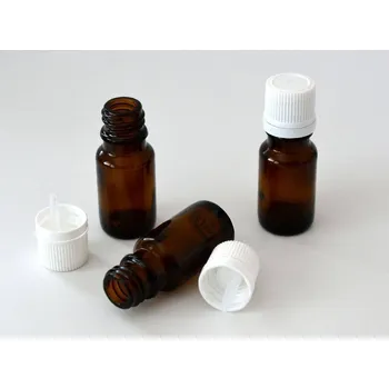 Lékovka Skleněná lahvička s kapátkem 10 ml