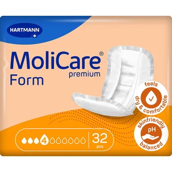 Podložní mísa HARTMANN-RICO A.S. Inkont.pleny MOLICARE Premium Form 4 kapky 32kusů