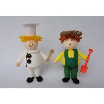 kreativní sada Vyrobte si KUCHAŘ a ZAHRADNÍK 1 pár